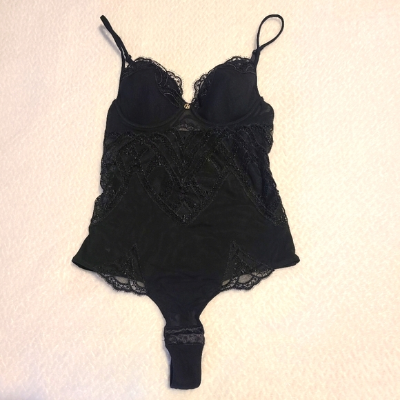 Christie's Other - Lingerie Intimate Wear Black Lace one piece Christie's Size Small 34